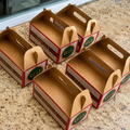 Custom Party Favor Gable Boxes (Set of 12)