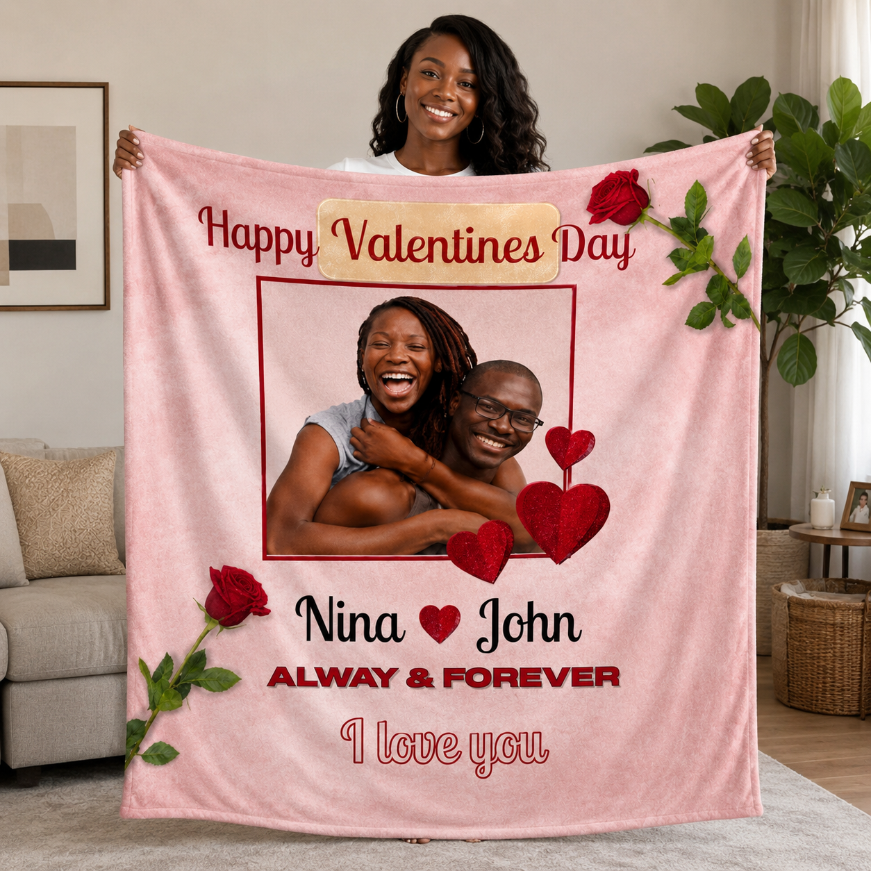 Custom Micro Fleece Blanket